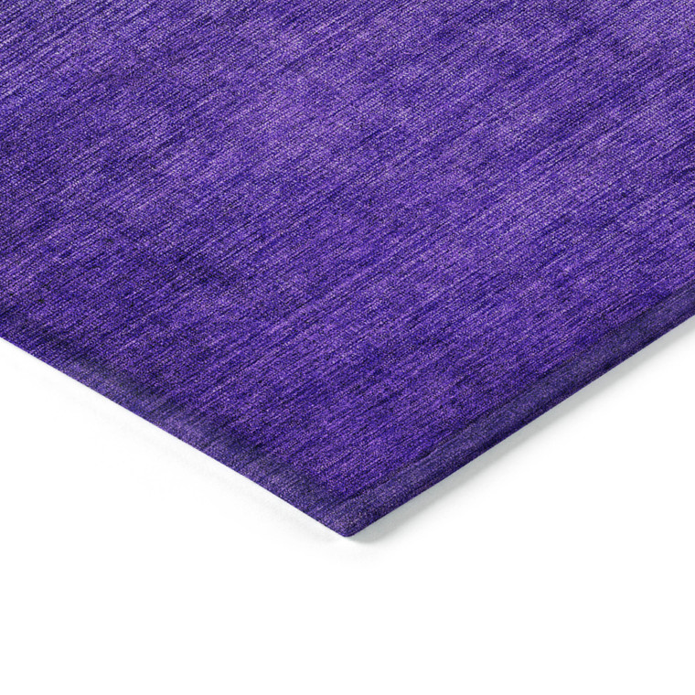 8' X 10' Green Purple And Charcoal Ombre Washable Indoor Outdoor Area Rug