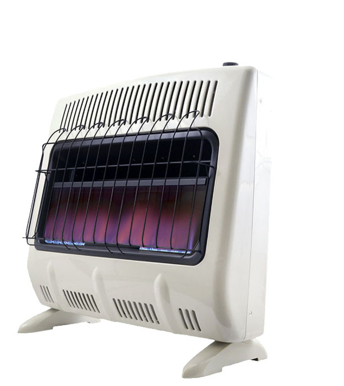 Mr Heaterblue Flame 30000 Btu Natural Gas Vent Free Heater - 089301000865