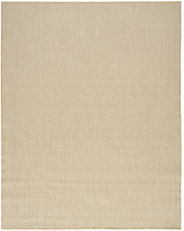 10' X 14' Natural Geometric Indoor Outdoor Area Rug