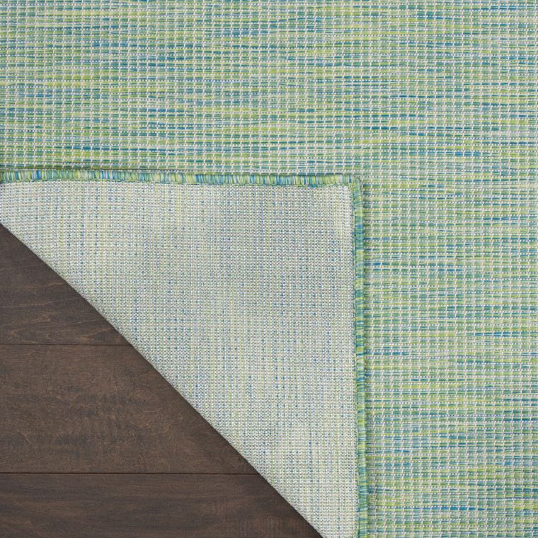 4' X 6' Blue Indoor Outdoor Area Rug - Blue