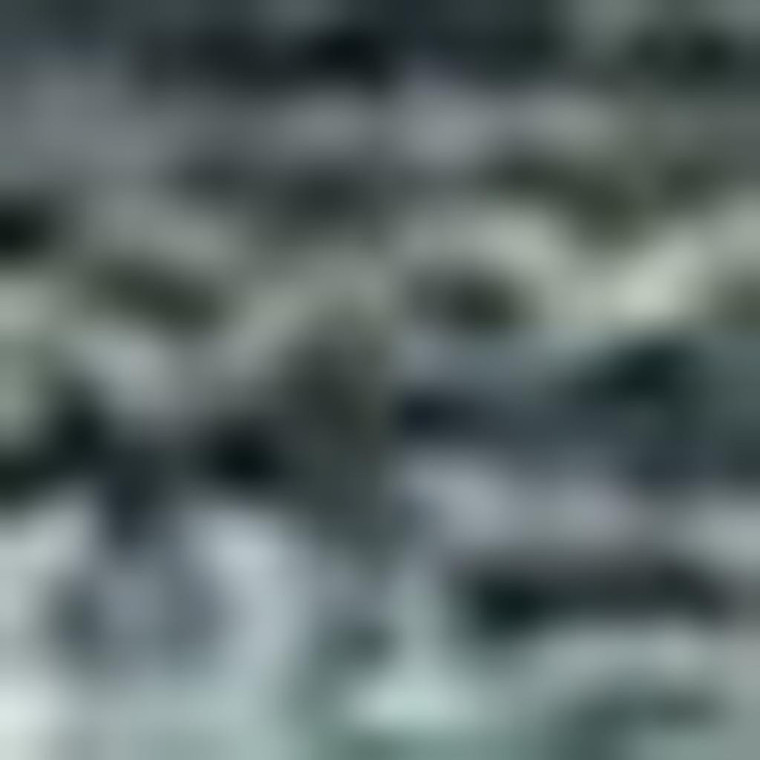 5' X 8' Teal Blue And Ivory Striped Washable Indoor Outdoor Area Rug - Teal Blue, Ivory