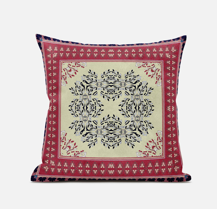 5" X 20" Gray Geometric Indoor Outdoor Throw Pillow