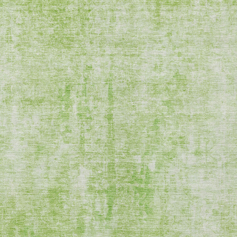 5' X 8' Green And Ivory Abstract Washable Indoor Outdoor Area Rug Transitional Style - Green, Ivory Color
