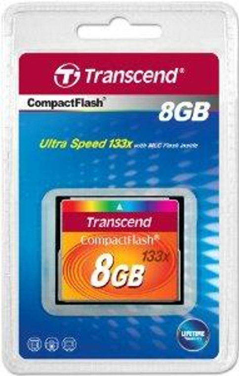 Transcend Information Transcend 8gb Cf Card (133x) - 760557810322