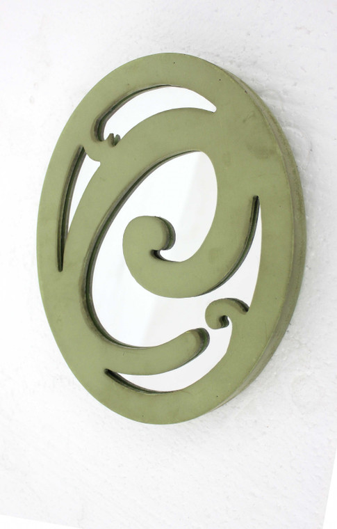 Green Wood Wall Decor