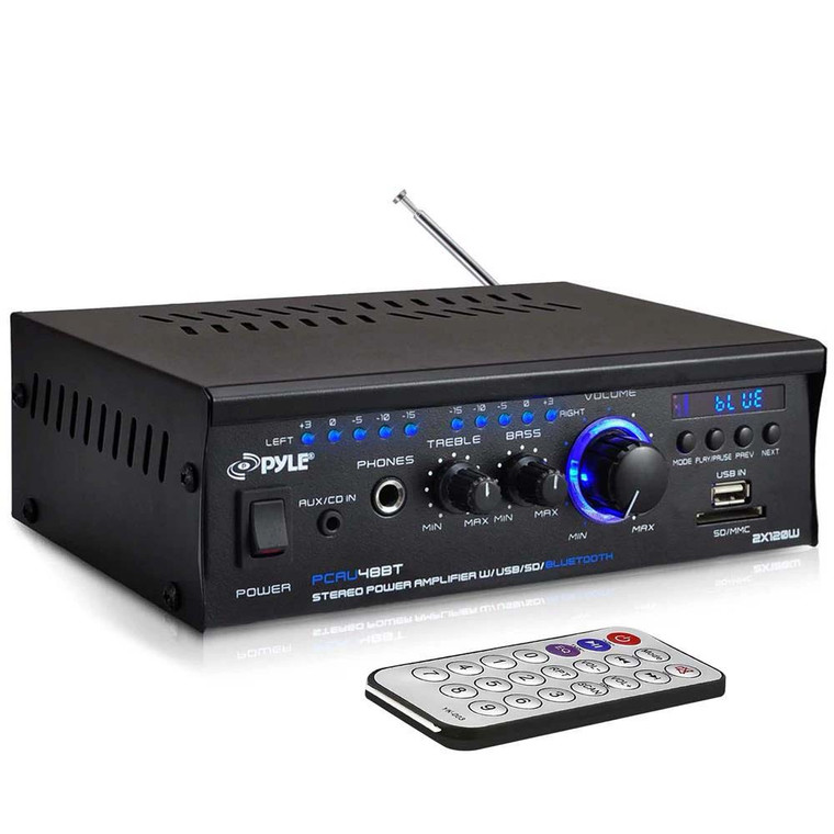 Pyle Pro Mini Amplifier With Bluetooth - 068888755719