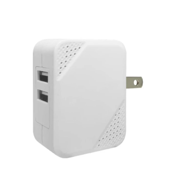 2 Port 3.4A Total Output Rubberized White - 194162000319