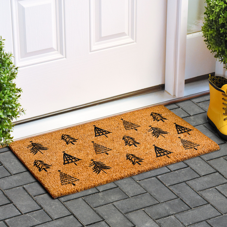 Calloway Mills Christmas Tree Farm Doormat