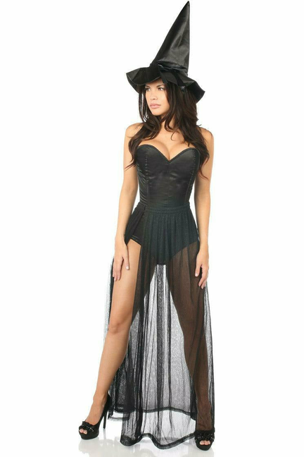 Lavish Evil Witch Corset Costume