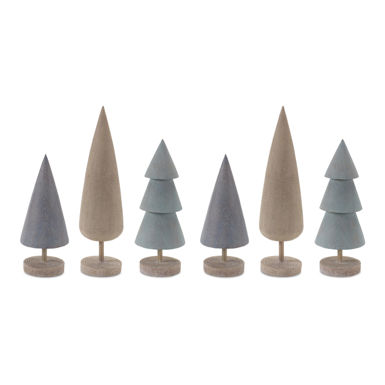 Modern Tabletop Pine Tree 