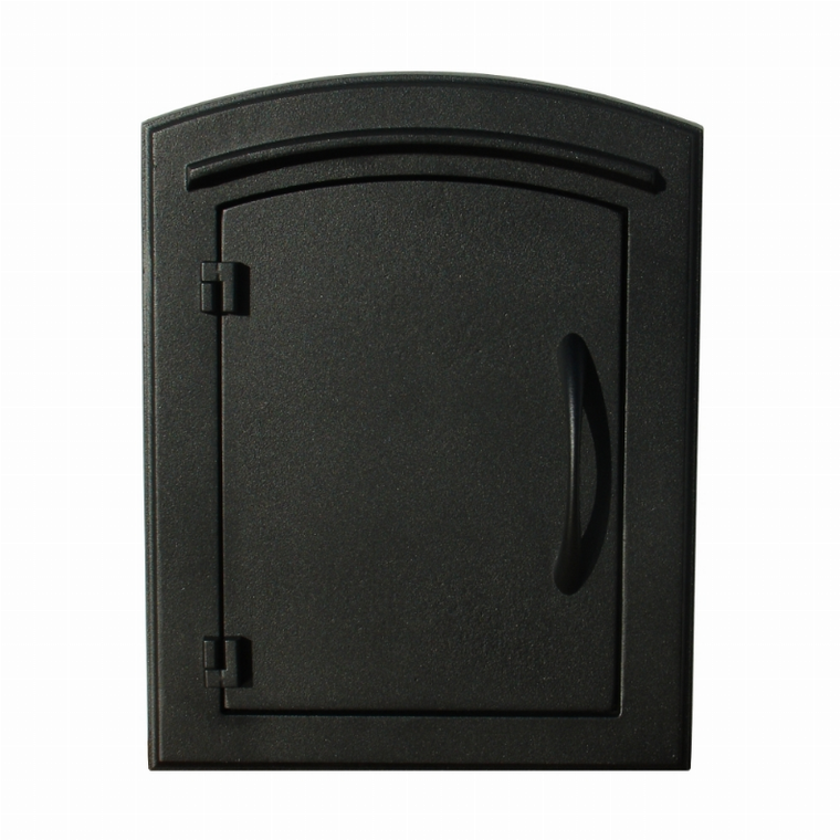 Manchester Non-Locking Column Mount Mailbox With Logo