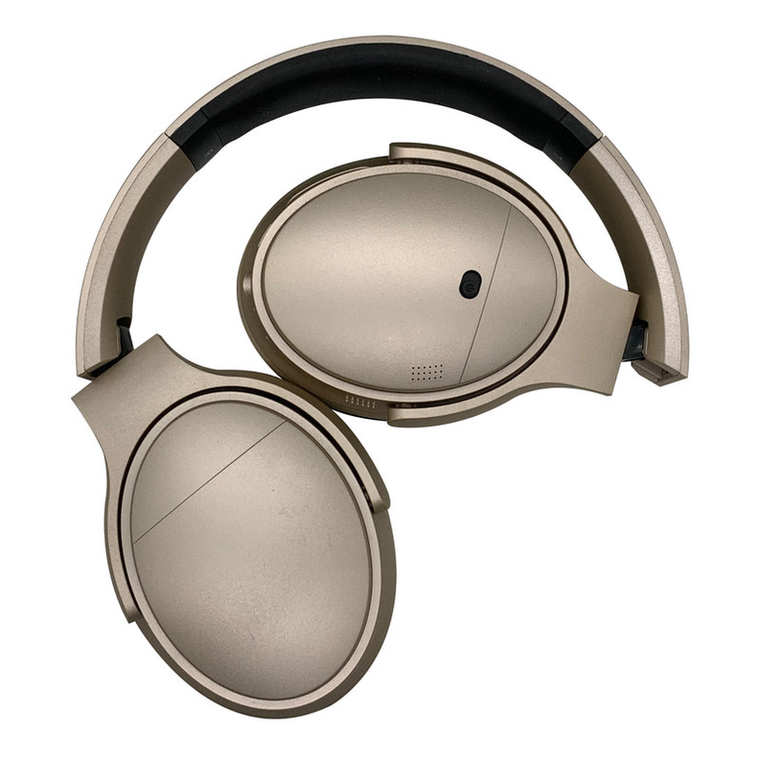 Pale Gold Bluetooth Headphone