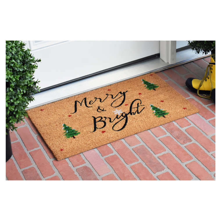 Calloway Mills Christmas Yule Doormat