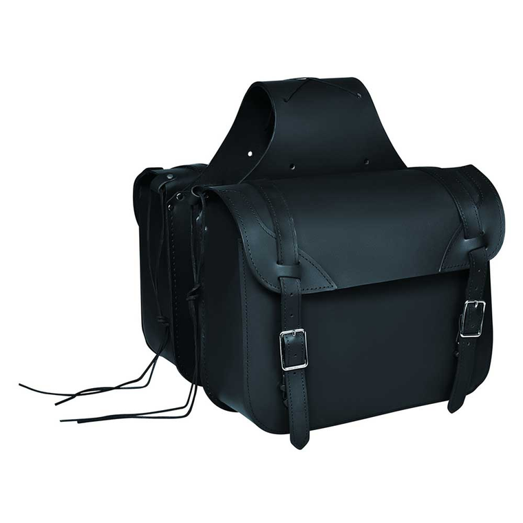 9572.00 - Leather Saddle Bag