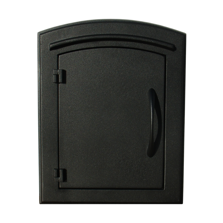 Manchester Non-Locking Column Mount Mailbox With Logo