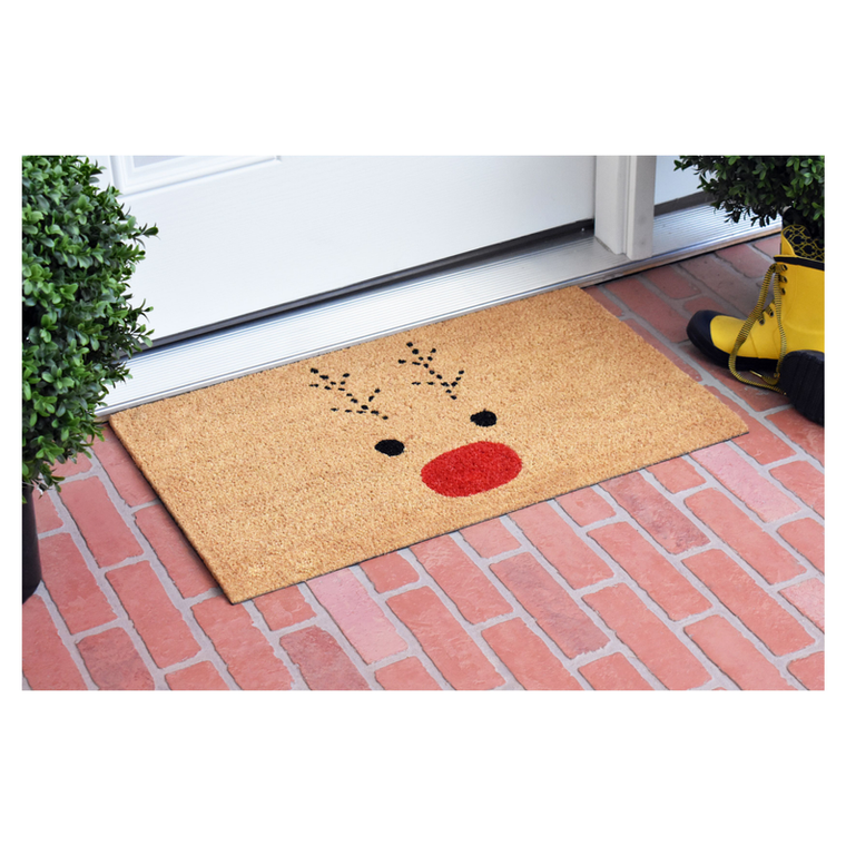 Calloway Mills Christmas Rudolph Doormat