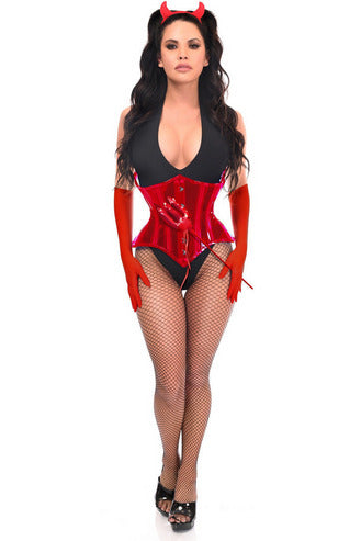 Lavish Festival Devil Corset Costume