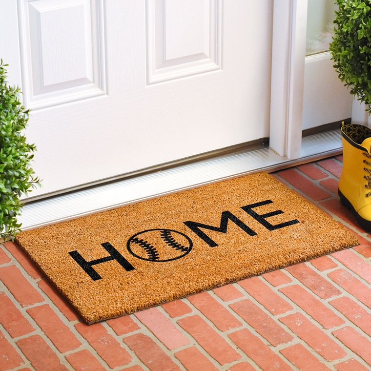 Calloway Mills Baseball Home Doormat