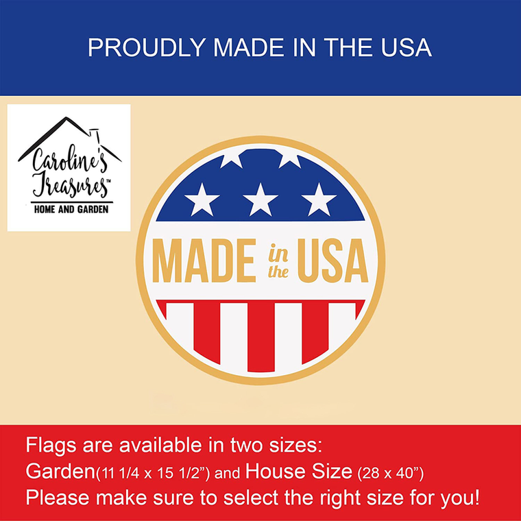 All American Great Dane Garden Flag