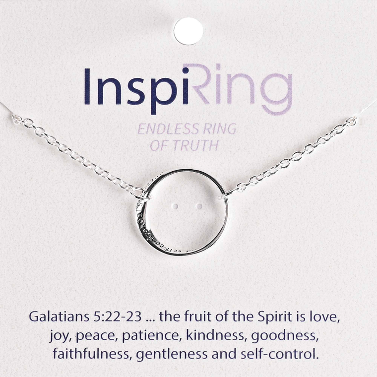 Bracelet Silver Scripture Galatians 5:22