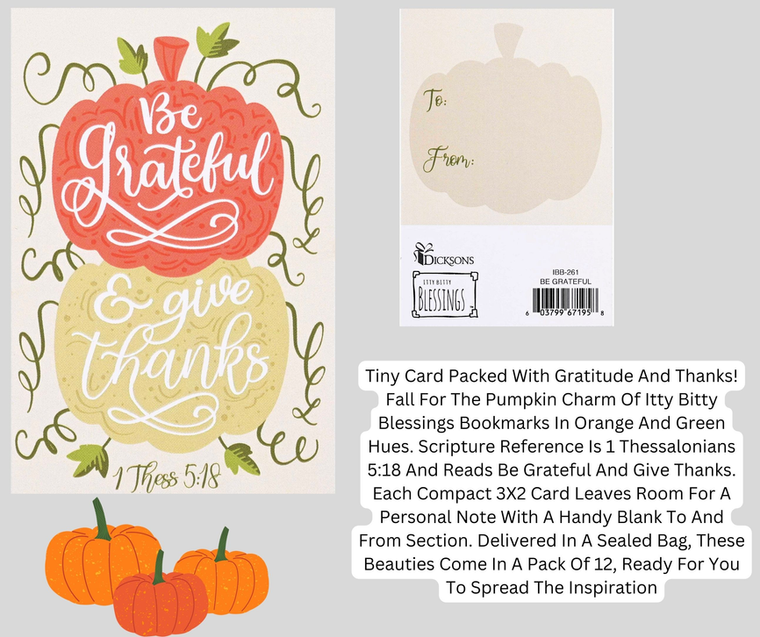 Itty Bitty Card Be Grateful & Give