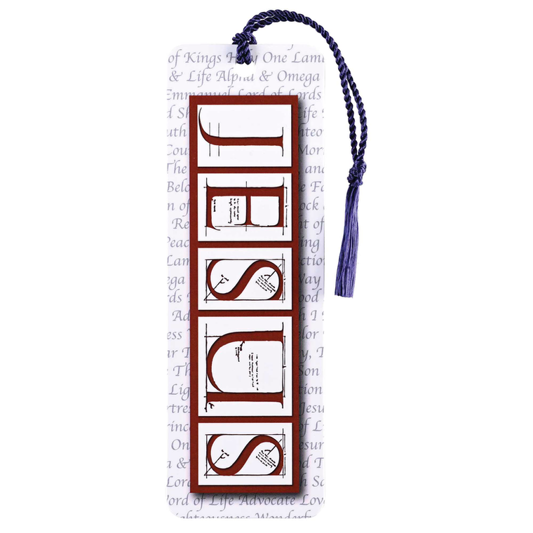 Tassel Bookmark Names Of Jesus