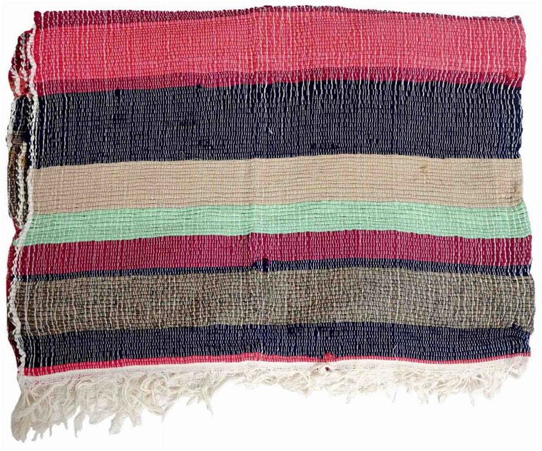 Recycled Fabric Rug - Assorted Color and Size
