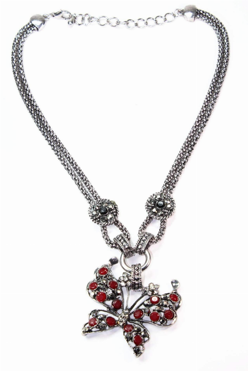 Dazzling Butterfly Necklace