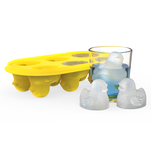 Quack The Ice Silicone Ice Cube Tray By Truezoo