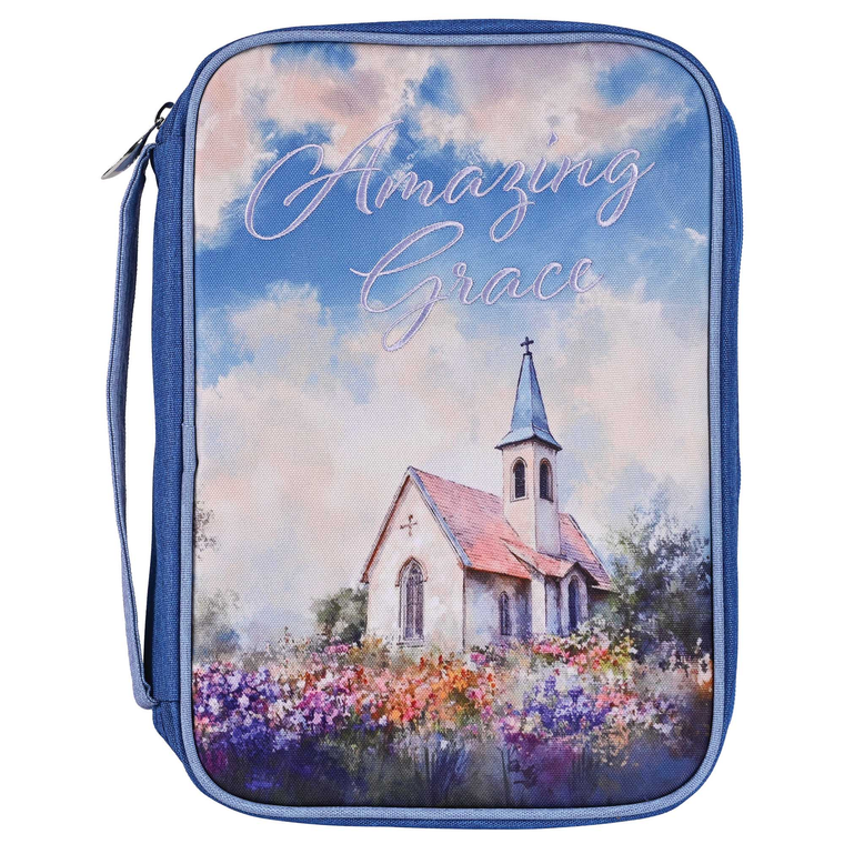 Bible Cover Church Amazing Grace Lg