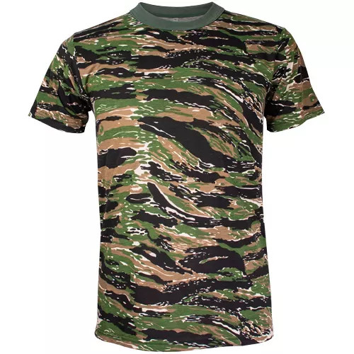 Men's Short Sleeve T-Shirt Tiger Stripe