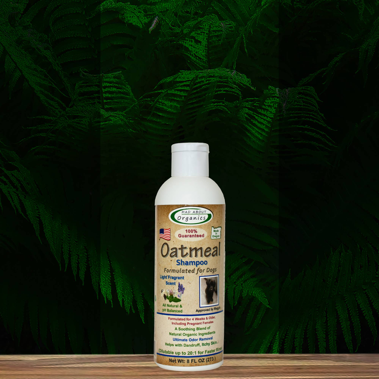Oatmeal Shampoo Formulated for Dogs