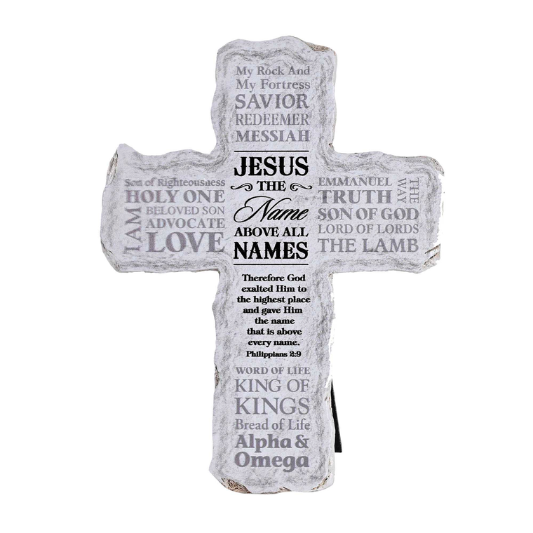 Tabletop Cross Names Of Jesus 7H