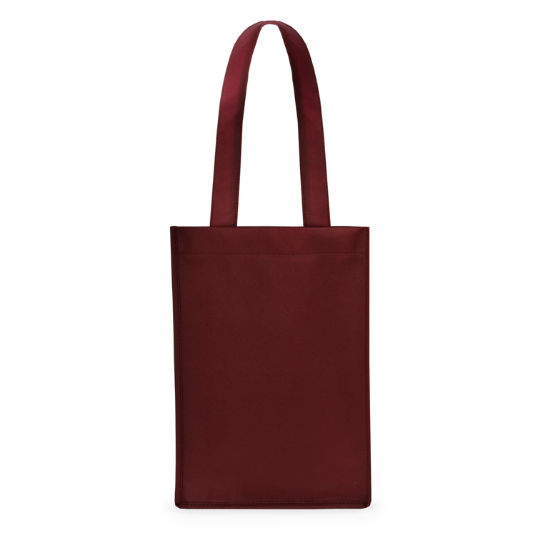 4 Bottle Non Woven Tote In Red by True