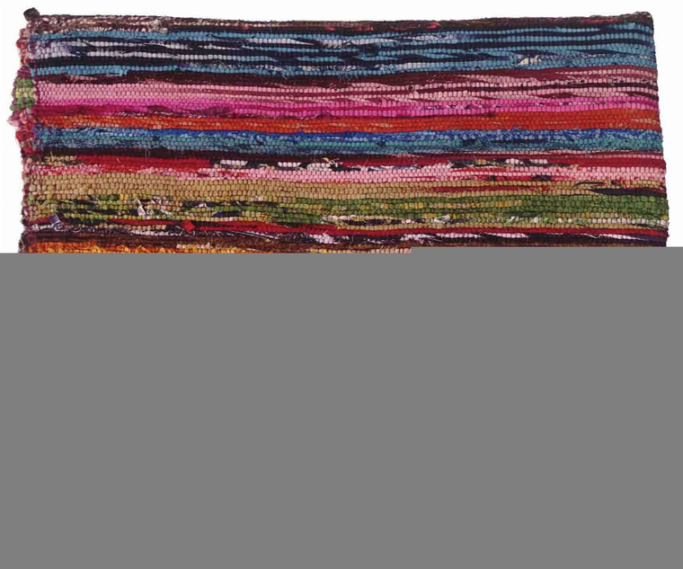 Recycled Fabric Rug - Assorted Color and Size