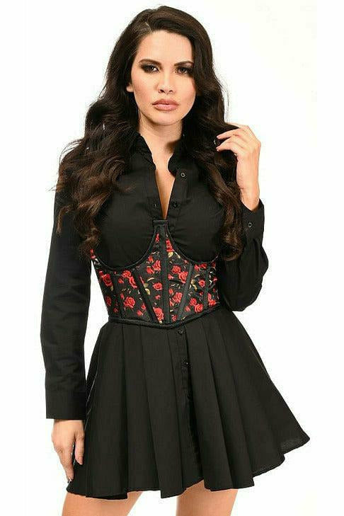 Lavish Satin Open Cup Waist Cincher