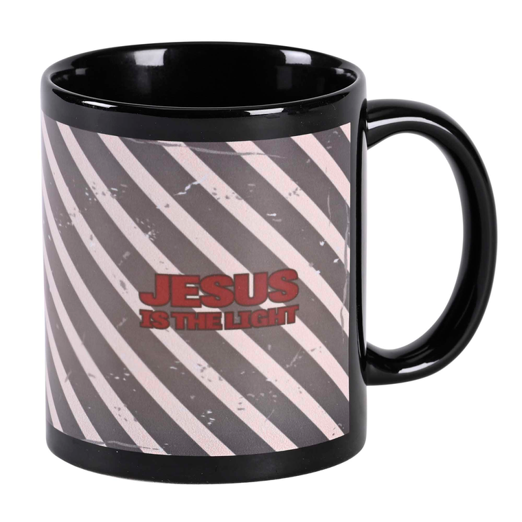 Black Mug Lighthouse I Am The Light Of