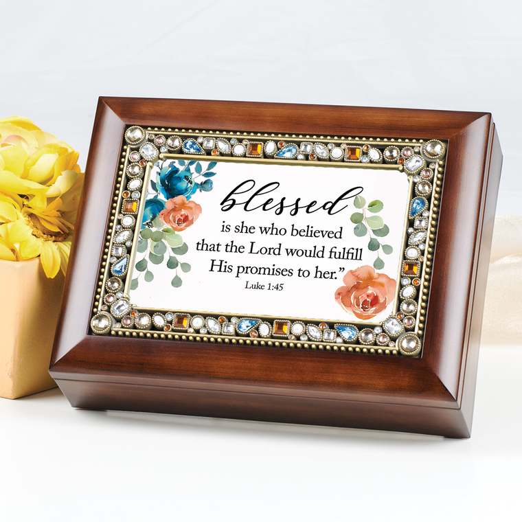 Music Box Blessed Is She Luke 1:45