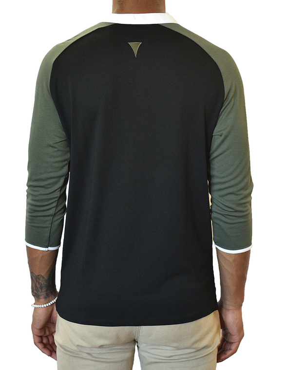 3/4 Sleeve Henley