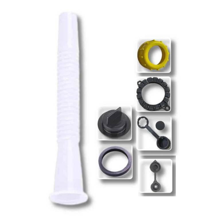 Gas Can Spout Replacement with Tons Of Accessories