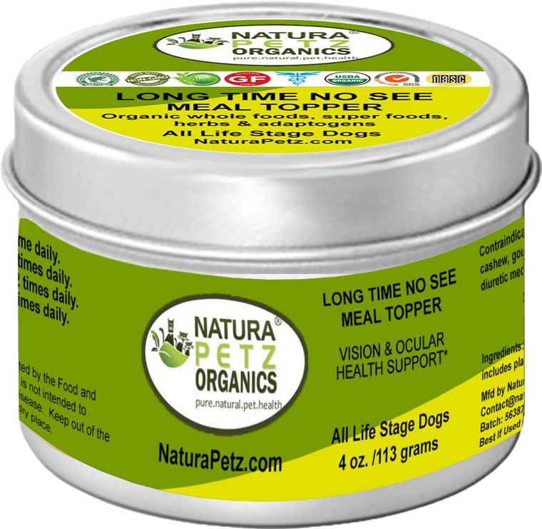 Long Time No See Meal Topper*  Vision & Ocular Health Support* In Dogs And Cats*