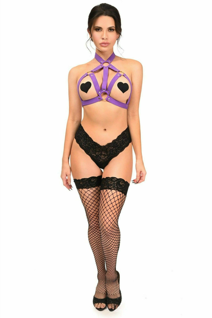 Stretchy Body Harness with Hardware