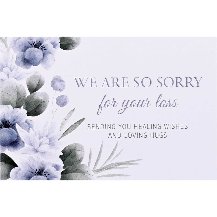 Itty Bitty Card We Are So Sorry For Your