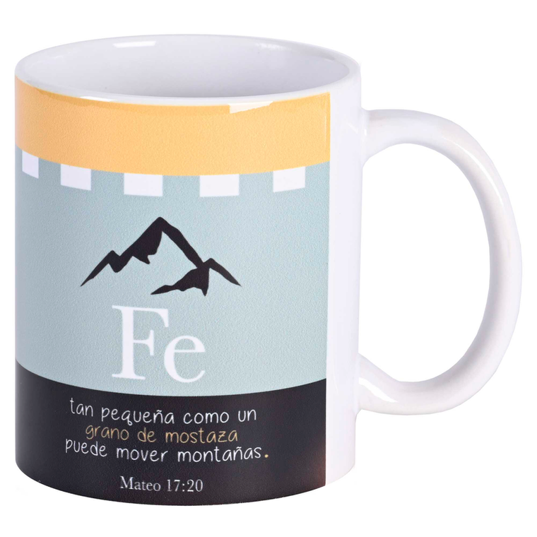 Mug Ceramic Fe Grano De Mostaza