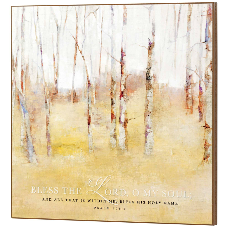 Wall Plaque Bless The Lord Ps. 103:1