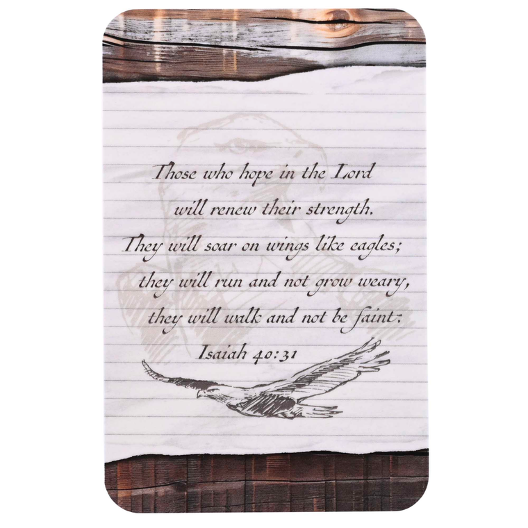 Pocketcard Isaiah 40:31 Eagle
