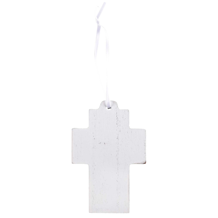 Ornament Cross Pink For This Child