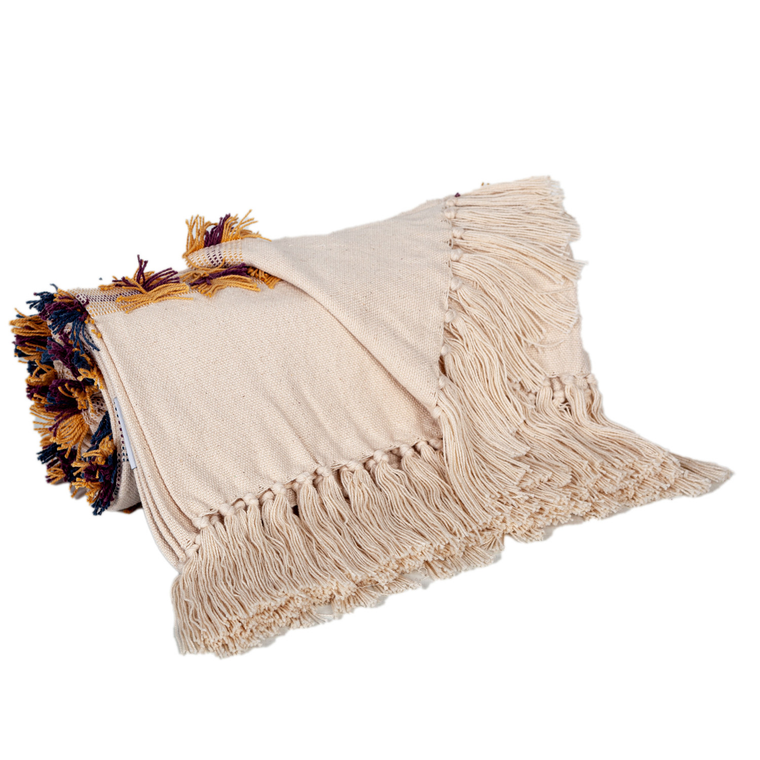 Best Handloomed Cotton Slub Throw (50" x 60") from Parkland Collection