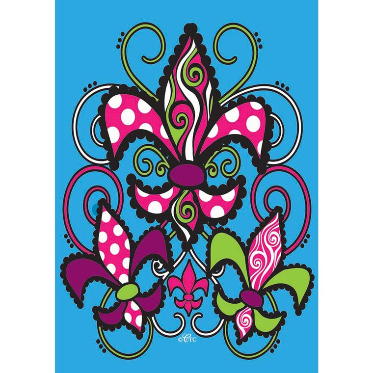 Garden, Multiple Fleur De Lis