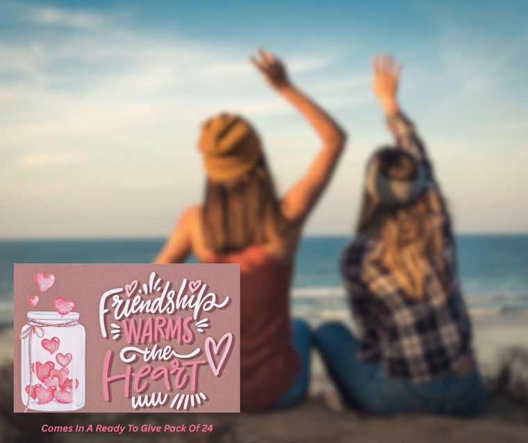 Itty Bitty Card Friendship Warms The